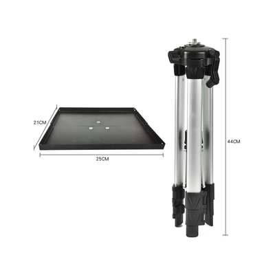 Justierbarer 45cm-119cm Projektor-Laptop-Stand-Aluminiumstativ mit Behälter